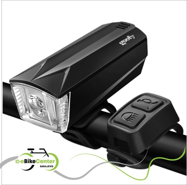 Prednje svjetlo sa sirenom za električni romobil