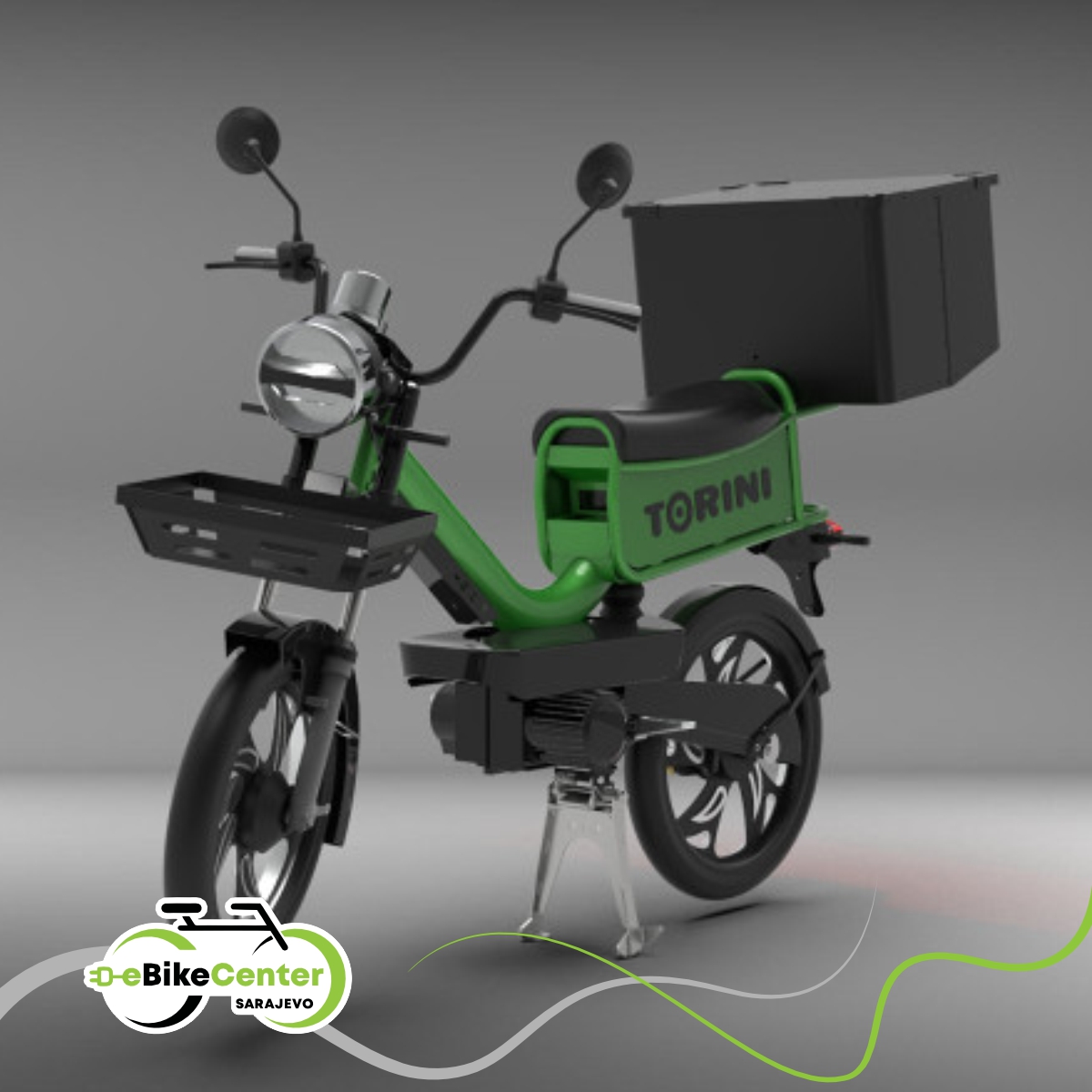 Aluminijski kofer za električni moped ebike.ba